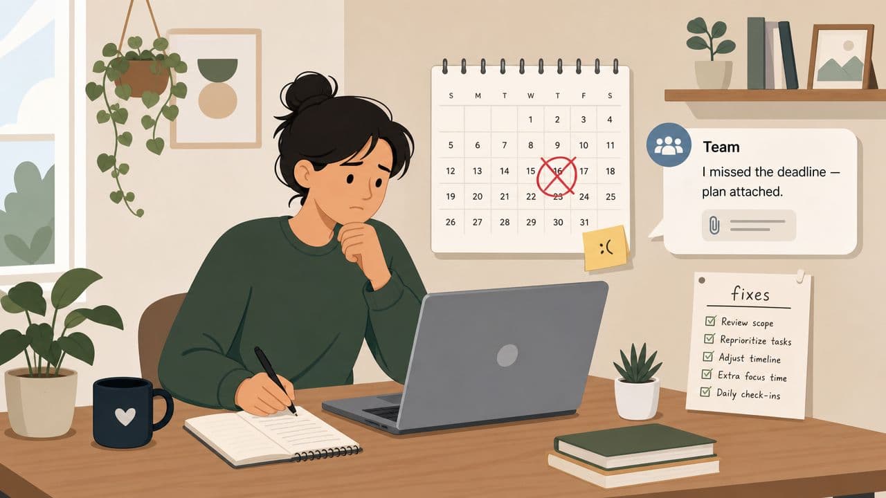 Professional preparing for a remote job interview at a home desk